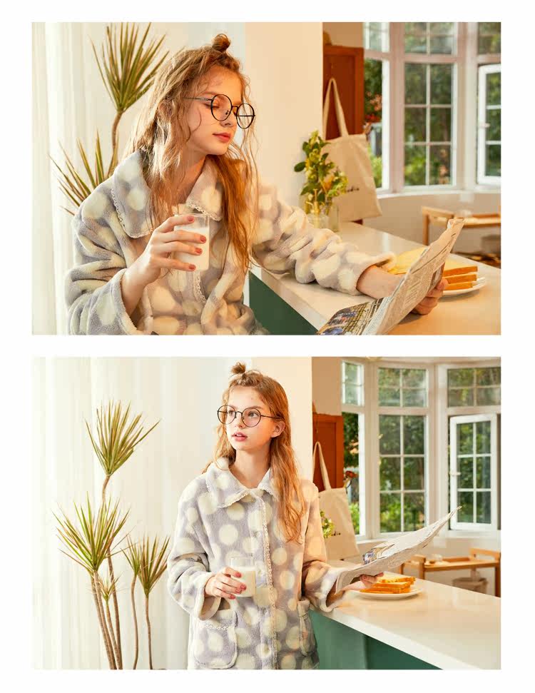 Pyjama pour femme à manches longues - Ref 2991530 Image 15