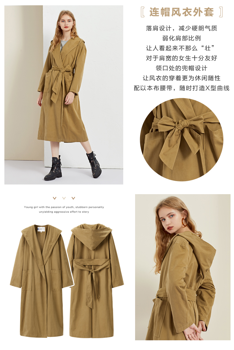 Trench pour femme en Polyester - Ref 3226435 Image 9