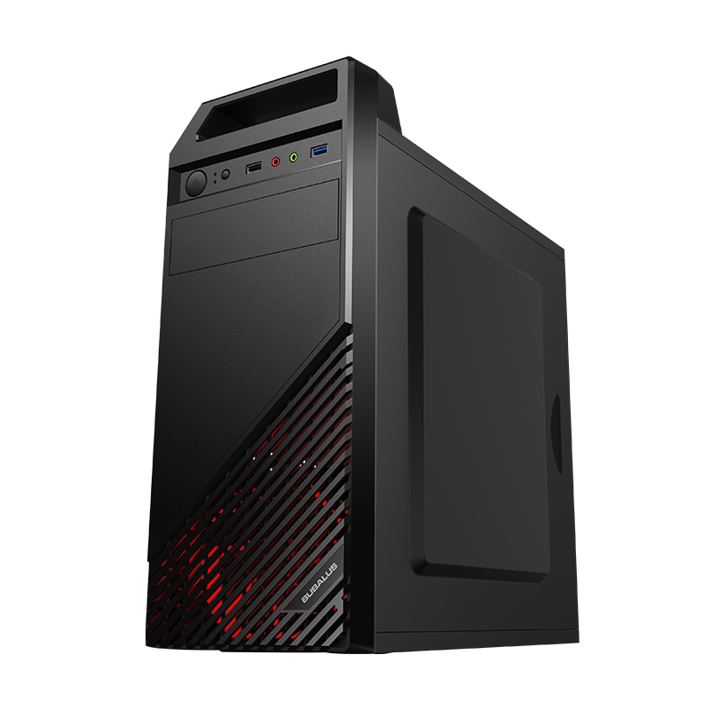 Matx - TX micro - box standard power desktop computer black with hand - lifted drive backline promotion