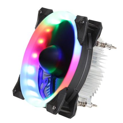 SAHARA Sahara Pirates V12 Rainbow Edition enhanced version LEDi3i5i7 computer CPU cooling fan promotion