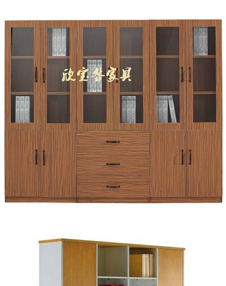Nội thất văn phòng hiển thị tủ hồ sơ tủ thông tin tủ hồ sơ tủ sàn tủ có khóa mở cửa tủ hồ sơ cao tủ Thâm Quyến - Nội thất văn phòng
