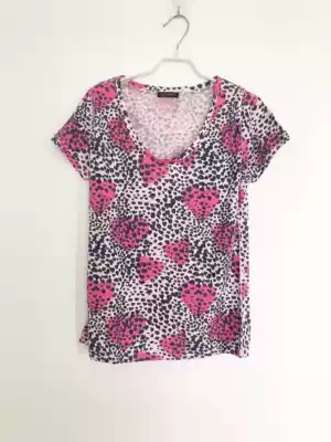 Random sale and throwing foreign trade two home shirts European and American single pink BAO WENT shirt tee6 pieces