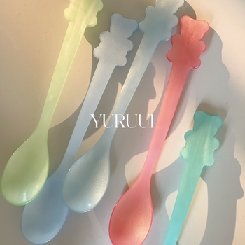 Designer german high-quality colorful acrylic spoon