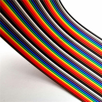 Color rehearsal line 2 54MM 50 m whole roll 40p one row DuPont line dedicated 16 strands of copper wire