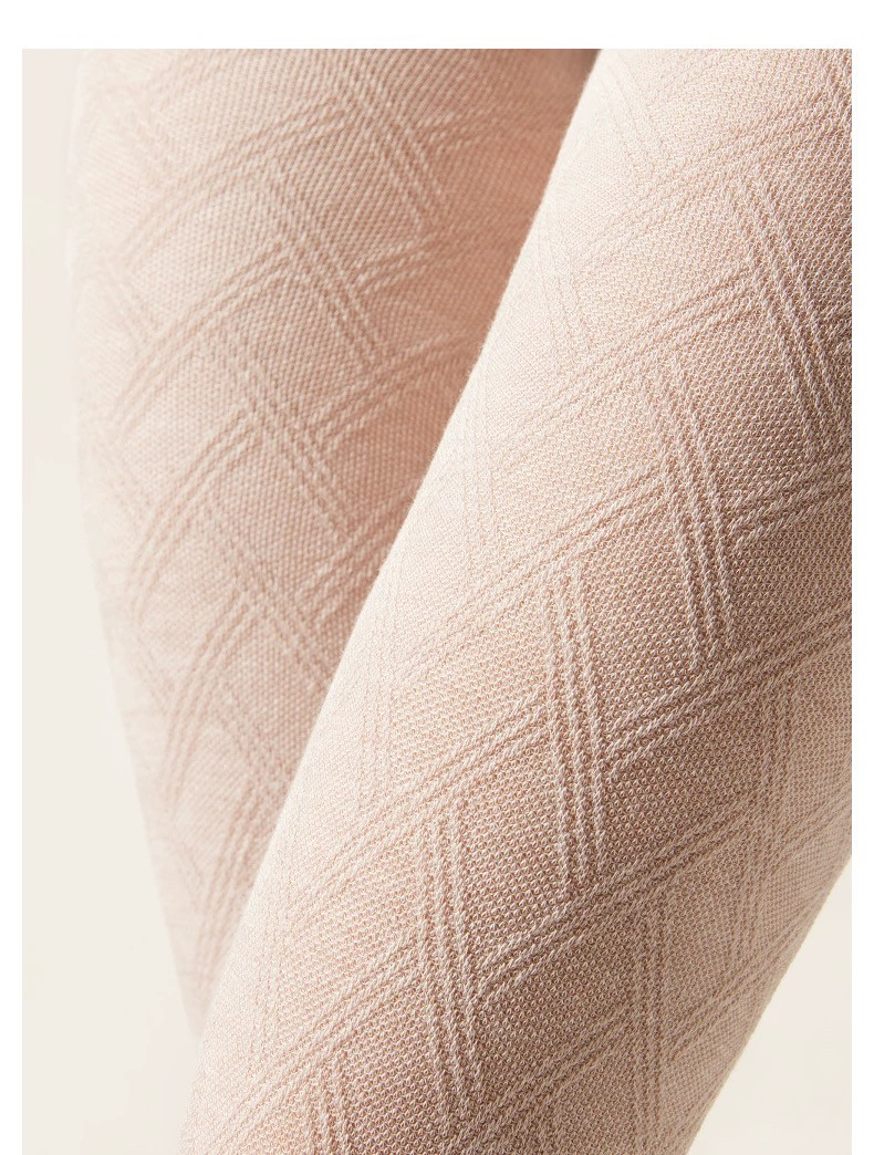 колготки / чулки дна calzedonia24秋冬新女保暖舒适菱形含羊绒裤袜modc2096