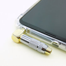 3 5mml type elbow impedance rod 50 ohm 75 ohm right angle mobile phone headset impedance head to turn on lg high impedance mode