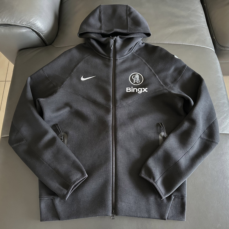 Nike Tech Fleece Chelsea 25-26 Season Player Version High-End Casual Jacket Nike Tech Fleece Chelsea 25-26 Season Player Version High-End Casual Jacket