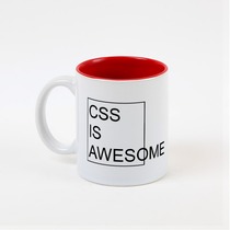 Programmer gifts around css is awesome cup Boyfriend Front-end development Mug IT artifact