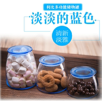  Brand new sealed tank Glass bottle storage tank Food tank color embedded safe and removable