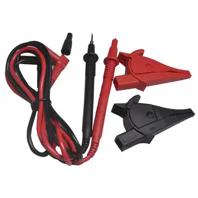 Universal meter pen line test stick M4 thread meter pen line 4mm banana plug alligator clip test kit