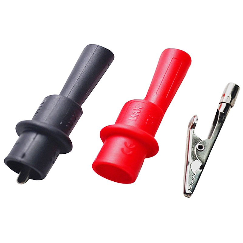 Alligator Clip Test Clip Sheath Clip Power Clip Car Test Clip 4mm Threaded Multimeter Pen Accessories