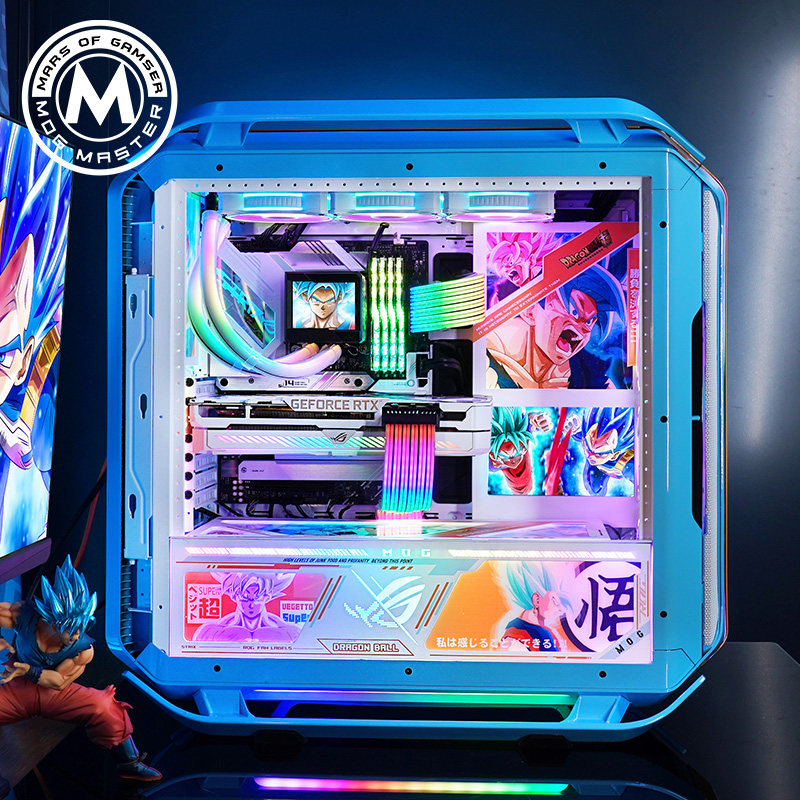 MOG i9 i9 12900K 3090Ti RTX3070 3080 rog Wah's family bucket Water cooled computer