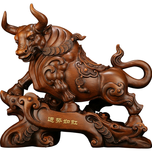吉善缘 Zodiac Zodiac NIU дисплей Уолл -стрит, бычья гостиная, таблица, стол, открытие украшения 0679