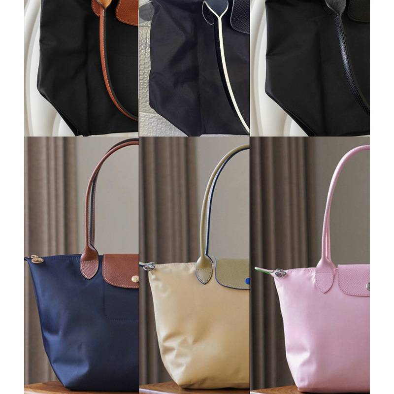 Big Brand 80% off New Medium-Sized Long-Handle Tote Bag Casual Nylon Dumpling Bag Shopping Bag Handbag Crossbody Bag
