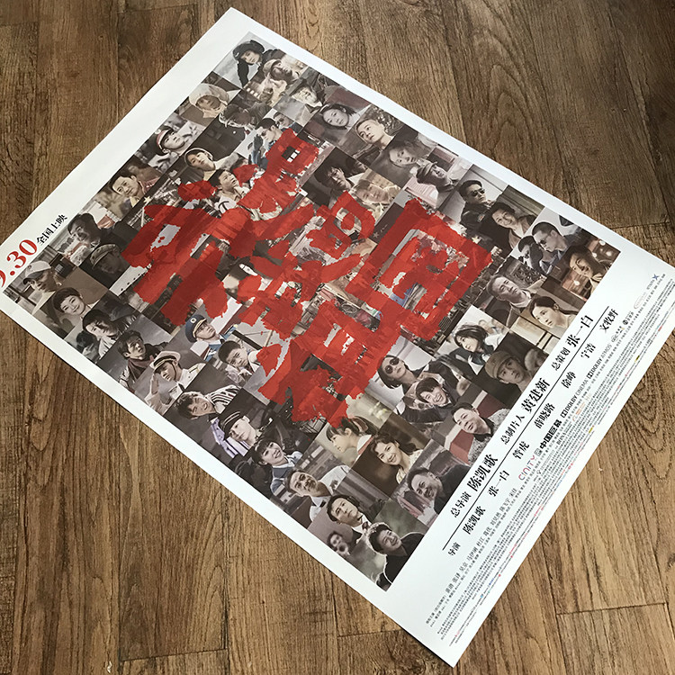 Me and My Motherland Film Poster Cinema Theaters full-on film promotional posters