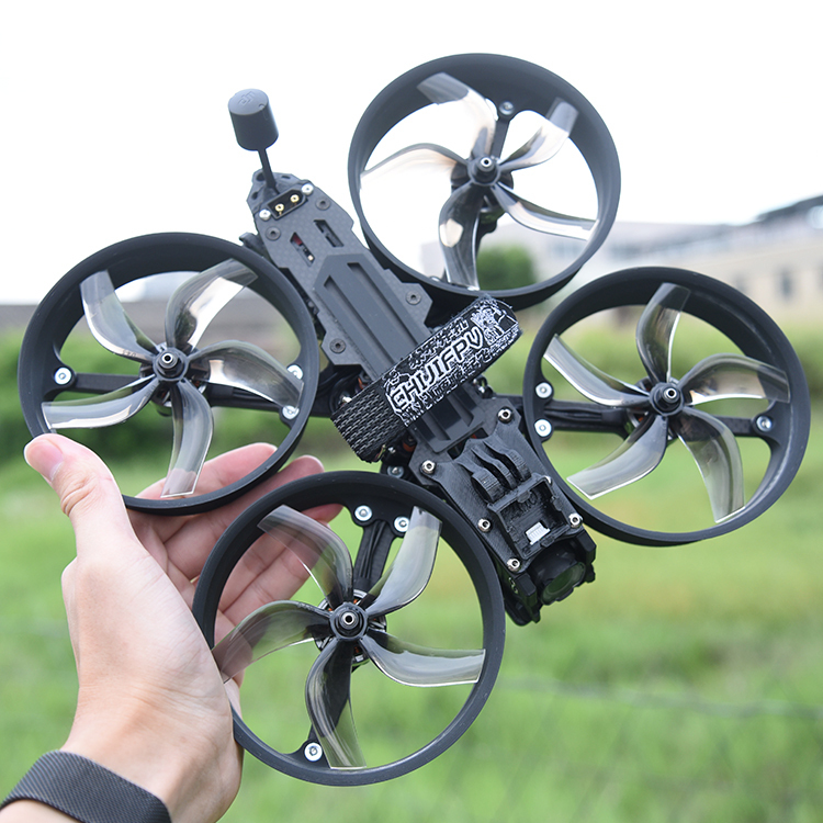 (Chicken Fpv) Crossing Machine Is Good to Change 4inch Ducted Circle Machine to Fly Novice Entry-Level Set Machine with Ring Removal 5inch