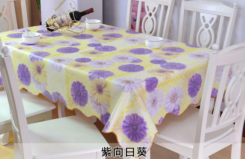 Mềm dùng một lần chống thấm dầu vườn vải hình chữ nhật bảng bảng vải nhựa cánh tay bên nóng bàn tròn nền - Khăn trải bàn các mẫu khăn trải bàn đẹp
