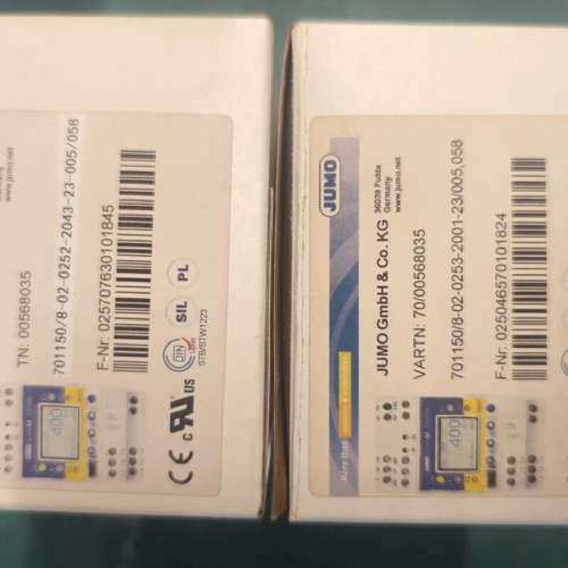 Negotiable Price for Brand New Jumo Safety Temperature Limiter, Model 701150/8-02- Negotiable Price for Brand New Jumo Safety Temperature Limiter, Model 701150/8-02-