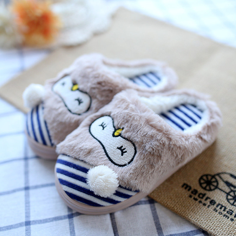 Pantoufles enfants en suède - Ref 1004671 Image 12