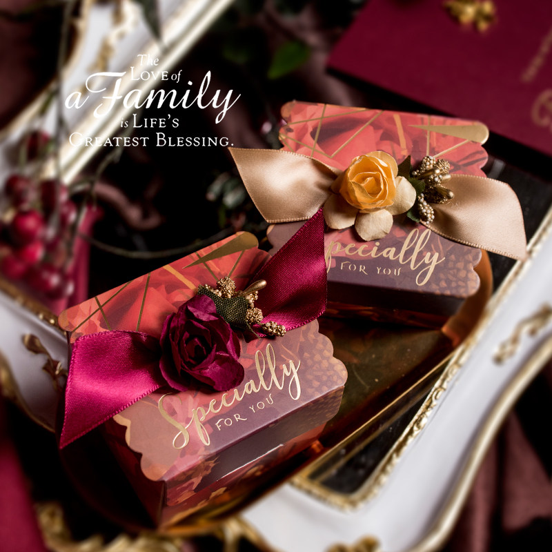 MissS XIU Wedding Meets] European-style High Sensation Wedding Joy Sugar Box Personality with Wedding Supplies