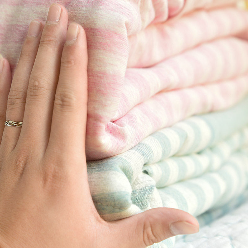 одеяло 春夏款 色纺天竺棉 儿童被子 纯棉宝宝棉被幼儿园被子夏凉被