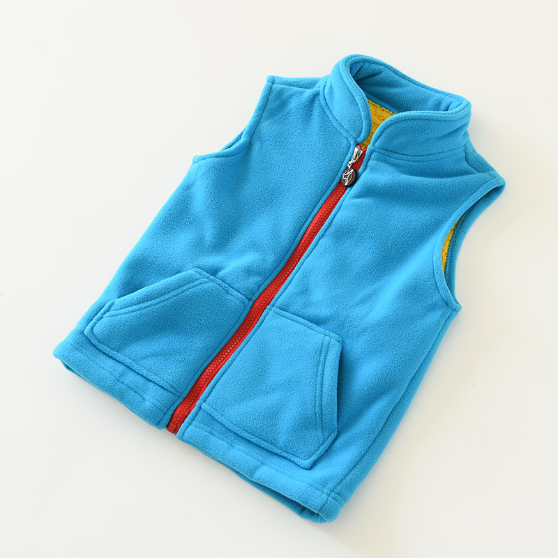 Tỷ lệ mặc sẽ cao của trẻ em lông cừu cộng với áo nhung nhung Cậu bé và cô gái ấm áp vest vest mùa thu và quần áo mùa đông áo gile cho bé trai