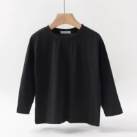 Черный лонгслив