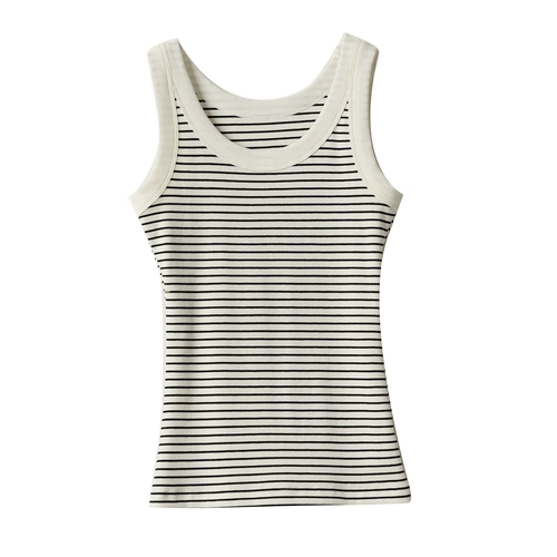 Базовый летний жилет, из ворсистого хлопка, по фигуре, городской стиль