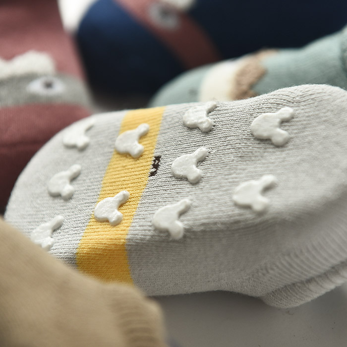 Vớ sàn dày, silicon chống trượt, vớ cotton dễ thương cho nam và nữ, vớ trẻ em cho nam và nữ, vớ mùa thu và mùa đông tất cho bé