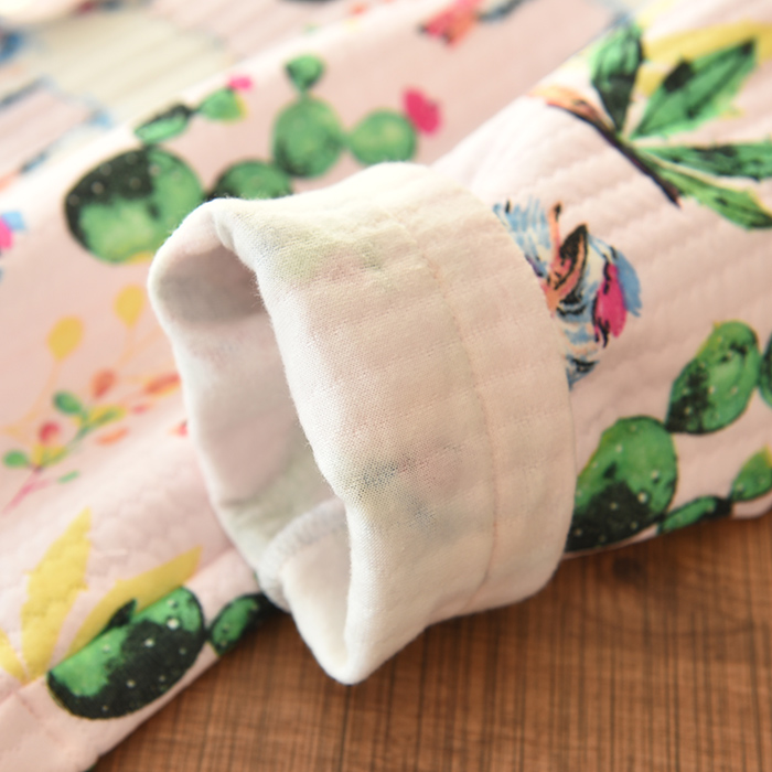 Áo cotton nữ chất liệu phục vụ gia đình bộ lanh thái mặc nhà