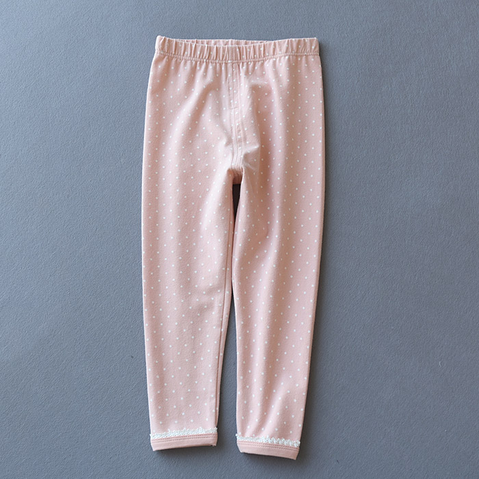 Cô gái Lycra bộ đồ lót cotton Quần áo gia đình hai mảnh Quần áo mùa thu Quần dài Đồ ngủ Trẻ em lớn Quần áo mùa thu và mùa đông quần áo bé gái