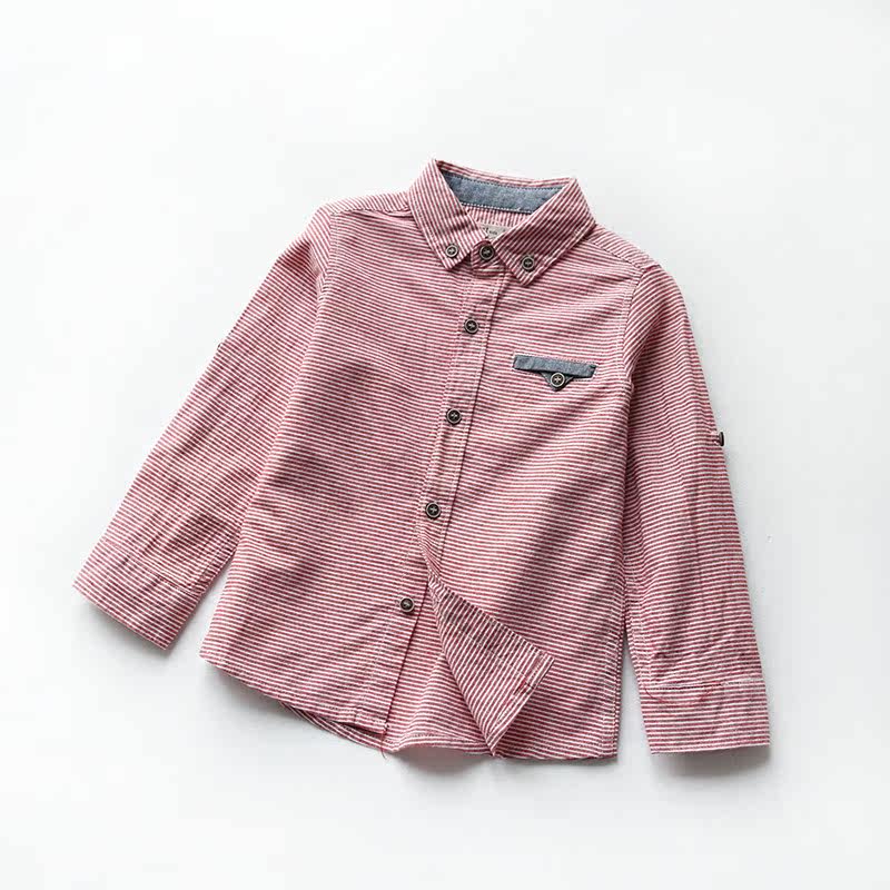 Chemise garcon à manche longue - Ref 2075222 Image 7