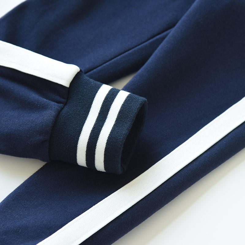 Quần legging cotton của trẻ em Chất liệu dày và mềm Quần bé trai và bé gái đánh vần Big boy Trung thu đồ bộ cho bé gái