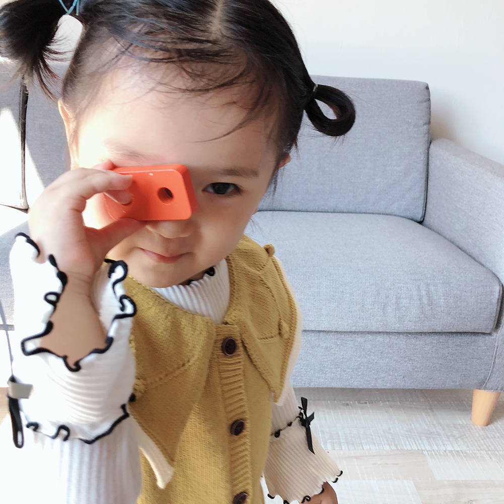 Áo thun trẻ em có tay áo bằng vải cotton tay dài Áo thun trẻ em lớn cho bé gái mùa thu quần áo trẻ em áo thun em bé