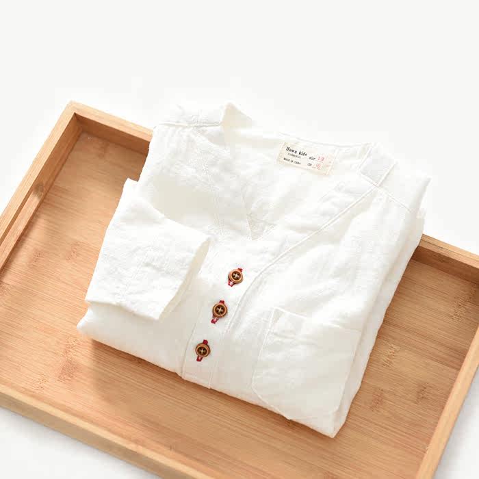 Chemise garcon à manche longue - Ref 2072840 Image 12