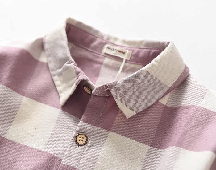 Chemise fille à manche longue en coton - Ref 2085323 Image 22