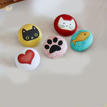 Button cloth bag button children cartoon cute baby clothes colorful animal baby sweater coat cloth button