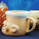 Вне печати 1990-х годов Японский Папай Оливер мультфильм Трехмерный чайная чашка для водяной чашки кружки