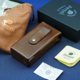 Итальянская кожаная кожаная кожаная кожа старая перони Берони Сигар Сигар Коробка Особое кожаное путешествие Персонализированная вечеринка портативная