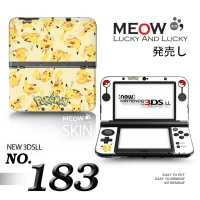 Nhãn dán máy giảm đau 3DSLL MỚI Phim màu dán 3DSLL cũ Mới và cũ ba nhỏ NEW3DS Pikachu 183 - DS / 3DS kết hợp miếng dán bảo vệ cho tay cầm chơi game ps5