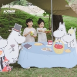 Williambeta × MOOMIN MUMING-FAMILY PAILD-MILD!24 летняя полосатая полосатая полосатая детская коротка T -леса