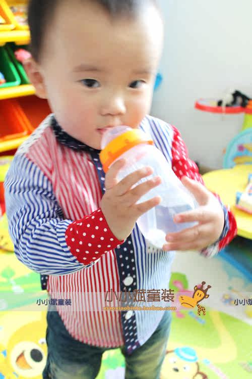 Chemise garcon à manche longue - Ref 2077598 Image 6