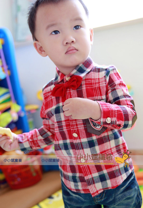 Chemise garcon à manche longue - Ref 2078151 Image 9