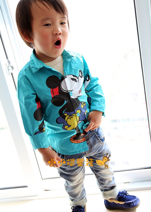 Chemise garcon à manche longue - Ref 2078133 Image 17