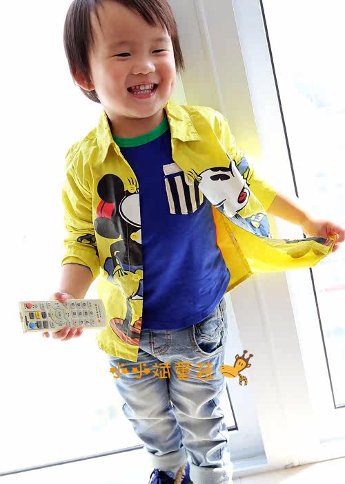 Chemise garcon à manche longue - Ref 2078133 Image 9