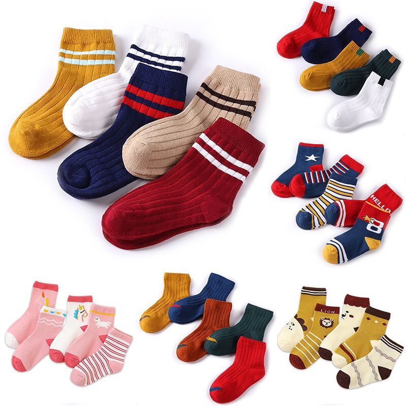 Children Socks Autumn winter Pure cotton Supper socks Sox boy floor Sox cute CUHK Girl girl baby socks