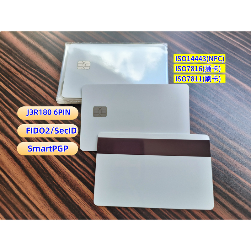 J3R180 Small Chip Dual-Interface White Card Javacard Jcop4 Smartpgp Fido2 Jc3.0.5 J3R180 Small Chip Dual-Interface White Card Javacard Jcop4 Smartpgp Fido2 Jc3.0.5