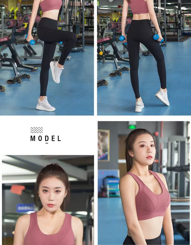 Cộng với phân bón XL chất béo mm đồ lót 200 kg thể thao chuyên nghiệp quần áo thể thao áo ngực phụ nữ chạy chống sốc tập hợp khuôn mẫu - Đồ lót thể thao áo bra tập gym big size