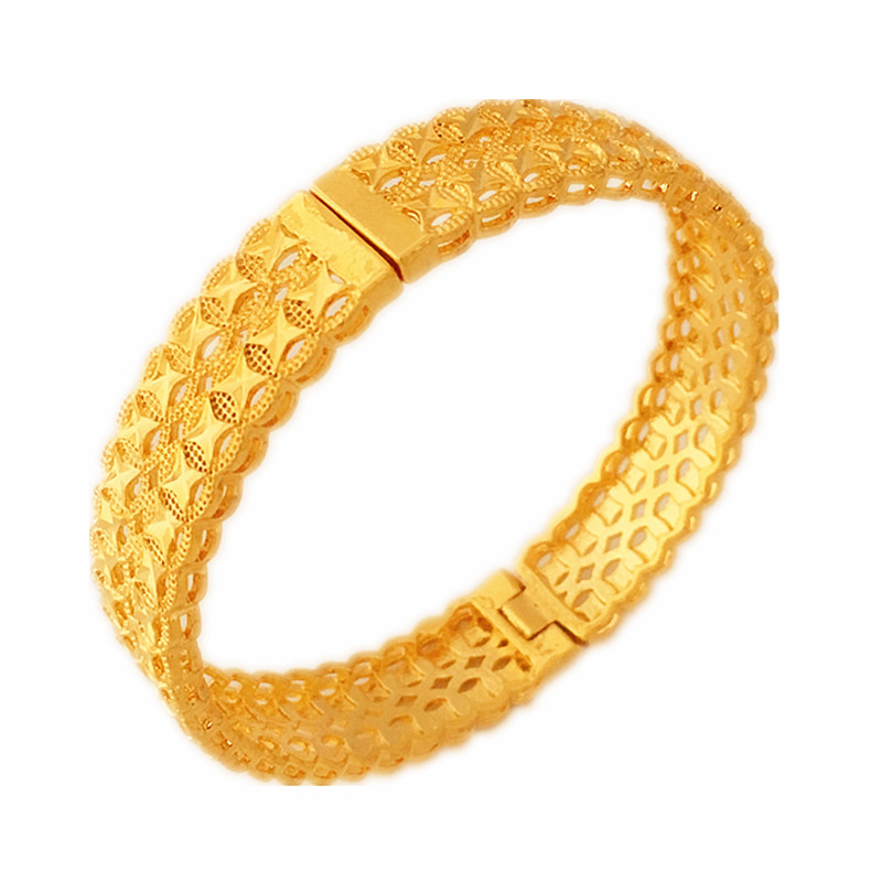 Vòng tay vàng cát mới nữ khí chất đồng hoang cưới vòng tay hermes