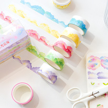 Cloud Lace Tape Combination Set DIY Growth Book Photo Border Decoration Material 6 volumes